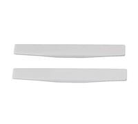 BQLZR White Real Natural Cattle Bone Bridge Saddle For Acoustic Guitar Replacement Spare Part Pack of 2