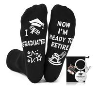 BQMEZRNUS 2026 Graduation Gifts Socks & Keyring Set for Him, High School College Graduate Presents, Class of 2026 Leaving School Gift for Men