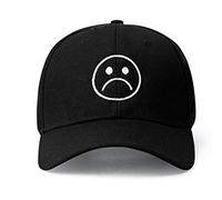 BQMLKF Men'S Baseball Cap Sad Boys Adjustable Hat Crying Face Baseball Cap