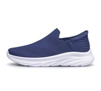 BQQ Men's Hands Free Slip on Walking Shoes Lightweight Comfortable Tennis Casual Non Slip Workout Sneakers Loafers, Navy Blue, 14.5