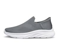 BQQ Men's Hands Free Slip on Walking Shoes Lightweight Comfortable Tennis Casual Non Slip Workout Sneakers Loafers, Grey, 6.5 UK