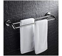 BQQQ Multifunctional Towel Rack Towel Holder Made of Stainless Steel Wall-Mounted Towel Rack, Towel Rack for Bathroom Shelves/72Cm