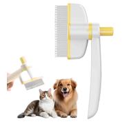 BQRKOTM Fellblitz Cat Brush, Rotating Fur Brush Cat, Self-Cleaning Fur Flash Brush, Cat Fur Flash Brush for Removing Matte Hair, for Long and Short Hair Care Pets