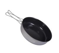 BQRTVXSD Compatible for Boundless Voyage Titanium Non-Stick Frying Pan - Ceramic Coating with Folding Handle, Perfect for Picnic