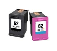 BQRTVXSD Compatible for Envy Series Printers, High Yield 62 XL Ink Cartridge Replacement for Various Models(2pcs)