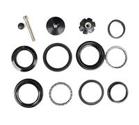 BQSHOP 1-1/8" Heavy Duty Headset Top Cap Bearings, 34mm / 44mm Diameter Threadless Stem Tapered Sealed BMX Bearing Nuts for Mountain MTB Bike (44MM)