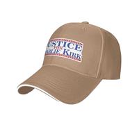bqsjduidnc RIP Charlie Kirk Hat Justice for Charlie Kirk Baseball Cap for Men and Women Adjustable Golf Dad Hat Natural