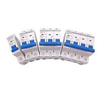 BQSLUMLZU 1/2/3/4 Pole Din Rail Mini Circuit Breaker Household Air switches Distribution Box Mechanical Equipment Motor Protection(2A,1)