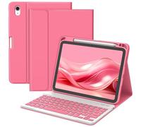 BQSS Keyboard Case for iPad A16 11th Generation 2025/10th Generation 2022, Case with keyboard for ipad 11/10.9 inch, Detachable Wireless Bluetooth Keyboard Case with Pencil Holder