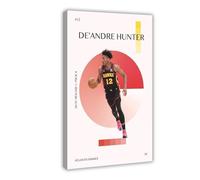 BQUWR De'Andre Hunter Poster Canvas Poster Bedroom Decor Landscape Decor Gift 20x30inch(50x75cm)