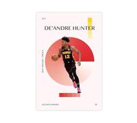 BQUWR De'Andre Hunter Poster Canvas Poster Wall Art Print Picture Paintings 20x30inch(50x75cm)