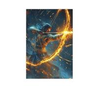 BQUWR Poster of Ram Art, Lord Rama Art Canvas Poster Wall Art Print Picture Paintings 12x18inch(30x45cm)
