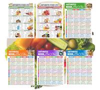 bqw 4-Week Arthritis Meal Plan Chart, Low Sodium, High-Fiber Anti-Inflammatory Diet, Arthritis Food List and Foods to Avoid