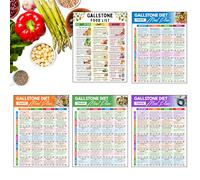 bqw Gallstone Diet Meal Planner, Low-Fat Meal Planning Guide, 7-Day Meal Plan, Grocery List, Easy Digestive-Friendly Recipes