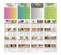 bqw Mediterranean Diet Meal Plan - 4-Week Heart-Healthy Recipes with Weekly Menu Planner, Grocery Lists & Easy Mediterranean Cooking Guide