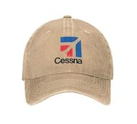 BQWRUUYM Cessna Logo Baseball Cap American Aircraft Manufacturer y2k Retro Men Adult Hip Hop Dad Hats Outdoor Sun Snapback Cap Gift