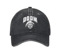 BQWRUUYM Classic Doctor Doom Baseball Caps Unisex Distressed Cotton Headwear Retro Game Thulsa Snake Cult Outdoor Workouts Soft Hats Cap