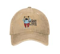 BQWRUUYM DTMF Debi Tirar Mas Fotos Men Women Baseball Caps Distressed Denim Caps Vintage Outdoor Activities Soft Snapback Hat
