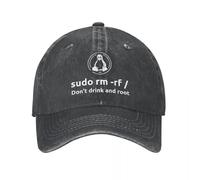 BQWRUUYM Hip Hop Baseball Cap Hat Programmer Programming Coding Coder Summer Visor Cap Linux Root Sudo Washed Cotton Casquette Gorras