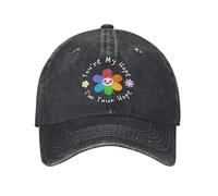 BQWRUUYM Hope on The Stage Casual Baseball Cap for Men Women Spring Running Hippie Hip Hop Hats Vintage Sunscreen Baseball Caps