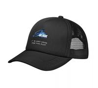 BQWRUUYM I'm Just Here for The Plot Stellar Blade Fashion Mesh Baseball Cap for Men Preppy Snapback Caps Four Seasons Street Dance Hats