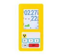 BR-6 Geiger Counter Nuclear Radiation Detector Personal Dosimeter X-ray Beta Gamma LCD Radioactive Tester Marble Tool Sensitivity Anytime With Confidence(BR-6)