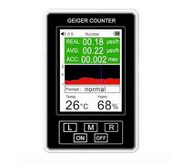 BR-9B XR1 Geiger Counter Nuclear Radiation Detector X-ray Γ-ray Β-ray Detector Real-time Mean Cumulative Dose Radioactive Tester Widely Applicable(BR-9B XR-1 Pro)