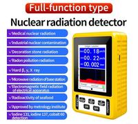 BR-9C Nuclear Radiation Detector, EMF Meter With 2.2-Inch Screen, Dual-Mode For Beta/Gamma/X-Ray & Electromagnetic Fields (0.01μSv/h Accuracy), USB Rechargeable