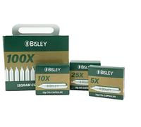 BR-BISLEY 12g CO2 Cartridges for Airsoft Guns - Pack of 70 Non-Threaded Gas Canisters - Steel CO2 Capsules for Airsoft BB Gun, CO2-Powered Devices & Gear