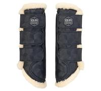 BR BR leg guards Majestic Zamora C-wear S Navy