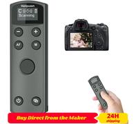 BR-E1 Wireless Remote Control Camera Shutter Release for Canon EOS R1 R3 R5 R5II R5C R6 R6II R7 R8 R10 R50 R50V R1 M6II M50 M200 USB-C Rechargeable