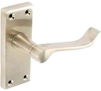 BR Nickel SCROL Latch HNDL S2721