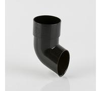 BR216B Brett Martin Shoe for 68mm Roundstyle downpipe System Black