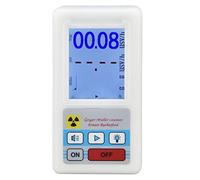 BR6 Geiger Counter High Sensitivity Portable Nuclear Radiation Detector for X Ray Testing and Radioactive Monitoring with Digital Display ABS Material 169g