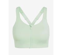 Bra adidas TLRD Impact Luxe High-Support Zip light green - 90A