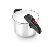 BRA Allure 6 Litre Quick Pressure Cooker Stainless Steel Suitable for All Cookers Including Induction [Amazon Exclusive]
