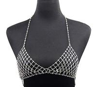 Bra Chains Crystal Waist Chain for Body Chain Top Bra Chain Gold Body Jewelry for Women