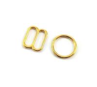 Bra Clip O Ring for Underwear Strap Adjust Buckles Slider Swimsuit Band Clasp DIY Hardware Sewing Accessories 100Sets