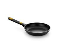 BRA Daily Pro Non-Stick Aluminium Frying Pan - Black & Yellow (30cm). for Induction Hob & All Other Heat Sources. 100% Recycled Aluminium Large Induction Frying Pan.