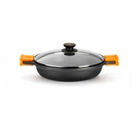 BRA Efficient 24cm Low Casserole with Lid