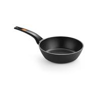 Bra Efficient Cast Aluminium Non Stick Frying Pan (24cm). Deep Nonstick Frying Pan for Induction Hob & Other Heat Sources. 100% Recycled Aluminium Non Stick Induction Hob with PFOA-Free Coating.