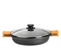 BRA Efficient Pan 3.1 L Round Black Diameter 28 Cm