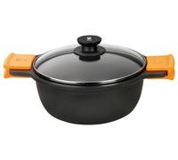 Braisogona Efficient Deep Casserole with Lid, 36 cm,Grey,30 x 36 x 30 cm,Braisogona_A270336