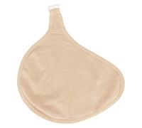 Bra Enhancer Inserts Sleeves, Breast Forms Protector Bag, Soft Cotton Mastectomy Prosthesis Protective Cover, Silicone Breast Protective Pocket, Concave Bra Pads, Add 1-2 Cups (Left)