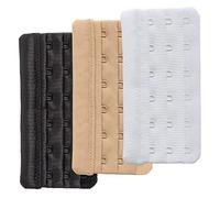 Bra Extender 6 Hook Soft Bra Extension Strap, 3 Pieces