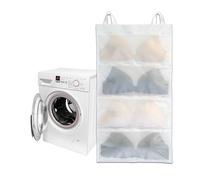 Bra laundry bags for washing machine, 1pc, Holds 4 A-D cups sizes, Cleans, Drys, Storage and Dust-proof 4-in-1, Cleans Better Than a Single Laundry Bag