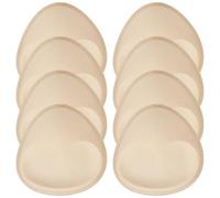 Bra Pads Inserts, 4 Pairs Sponge Bra Cups Inserts, Breathable Push up, Washable Breast Enhancers for Sports Bras Swimsuits Bikini