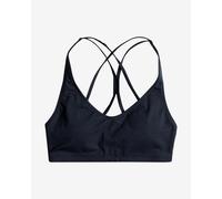 Roxy Heart Medium Impact Sports Bra Black XS Women