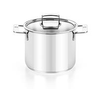 Bra Signature Stainless Steel Cooking Pot 5.3L. Suitable for All Hobs