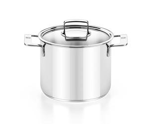 Bra Signature Stainless Steel Cooking Pot 5.3L. Suitable for All Hobs